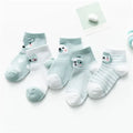 5 Pairs Infant Baby Socks - Soft and Adorable - INFANTSY