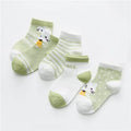 5 Pairs Infant Baby Socks - Soft and Adorable - INFANTSY