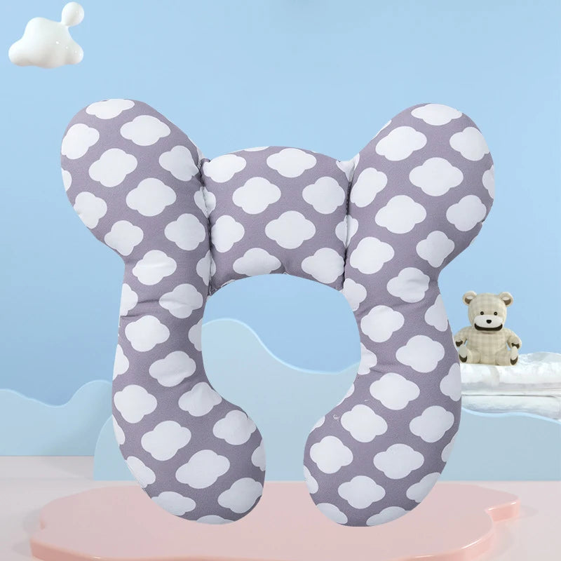 Baby U-Shaped Pillow – Comfortable Support for Tiny Heads - INFANTSY