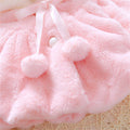 Girls Wool Sweater Shawl Jacket Cape – Adorable Warmth for Your Little One - INFANTSY