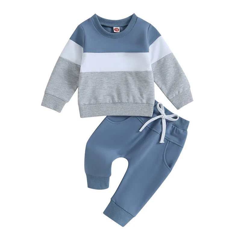 Long Sleeve Sweatshirt and Elastic Pants – Stylish Comfort for Everyday Wear - INFANTSY