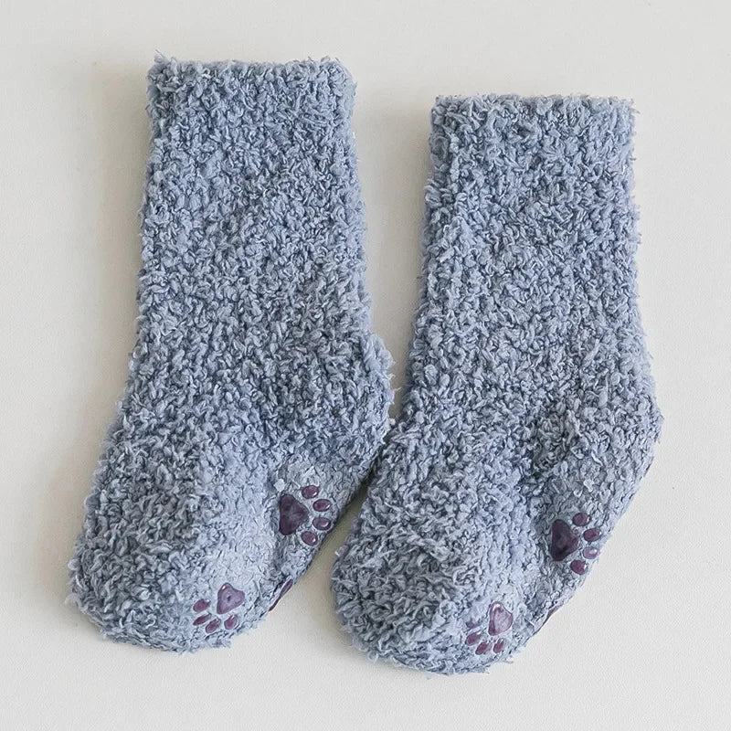 Winter Lolita Cozy Coral Fleece Socks - INFANTSY