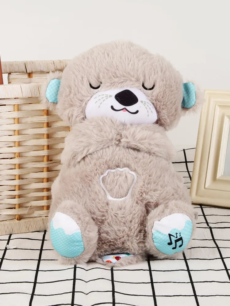 Breathing Bear Small Otter Plush Doll – Comfort and Joy in Every Hug - INFANTSY