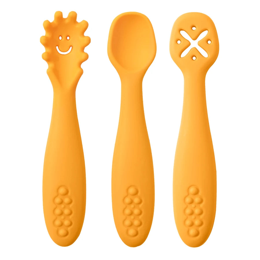 Baby Learning Spoons Utensils Set - INFANTSY