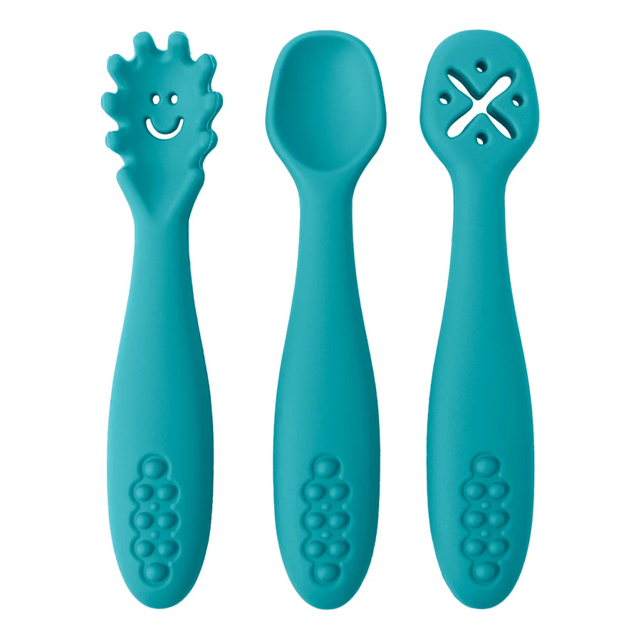 Baby Learning Spoons Utensils Set - INFANTSY