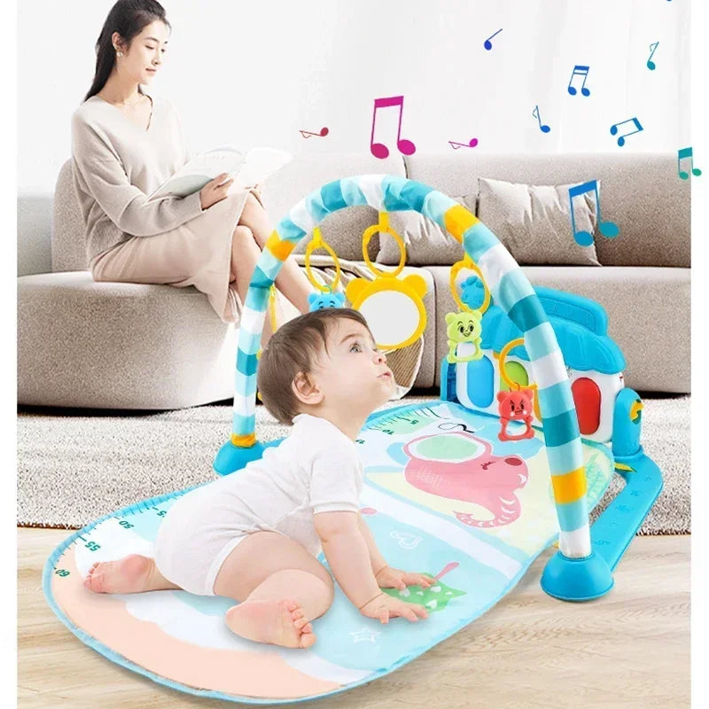 Baby Activity Gym Rack –  Early Education Play Mat - INFANTSY