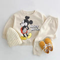 Mickey Mouse Printed Sweatshirt Sets – Classic Fun and Comfort for Your Little One - INFANTSY